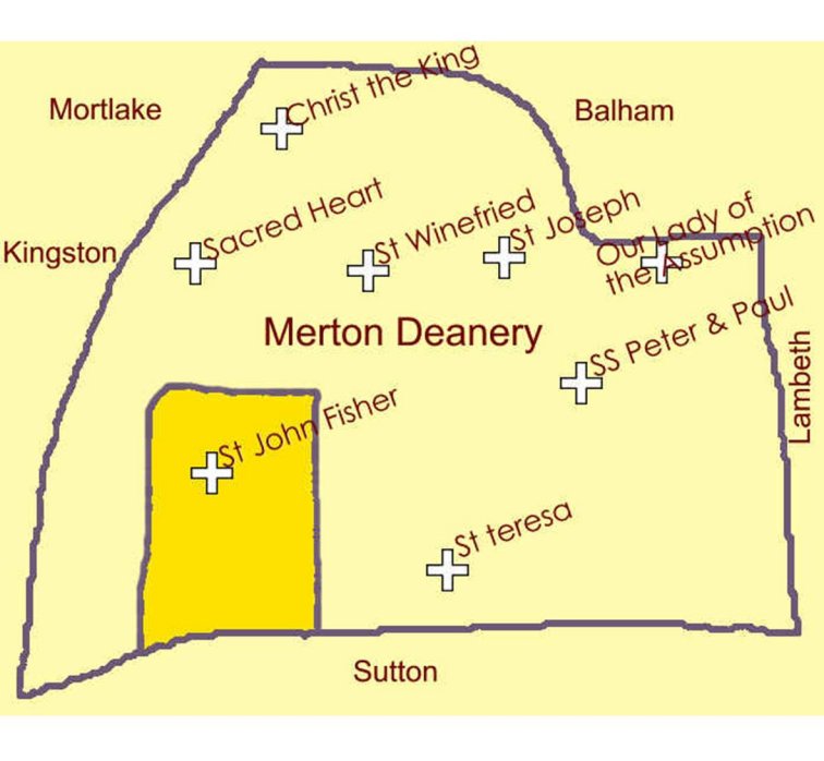 Deanery Map